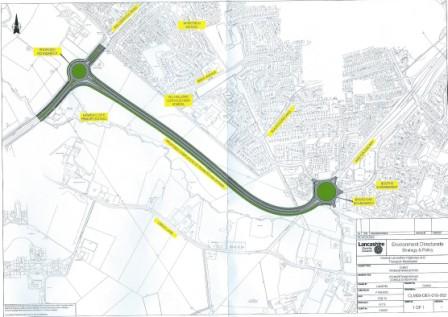 Plans for Penwortham By-pass