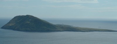 Bardsey Island by Mynydd Mawr, Wikipedia Commons