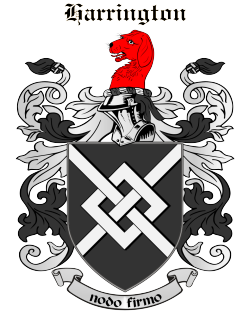 harrington coat of arms Wikipedia Commons