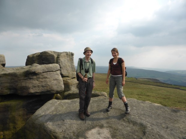 Picture with Brian Taylor Bridestones 5th September 2014